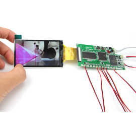 4寸IPS视频贺卡机芯迷你LCD高清显示屏宣传册播放器模块电子