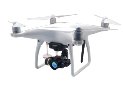 定制 双光热成像+精灵4微型无人机红外热成像巡检解决方案