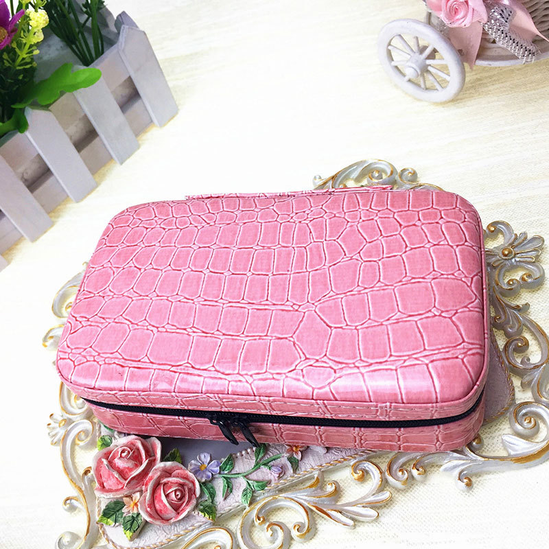 （中性）32格便携式精油包 颜色->粉色