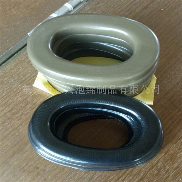 定做吸塑硅胶耳套 蛋白质热压头条 海绵头条耳套 头戴式耳机配件