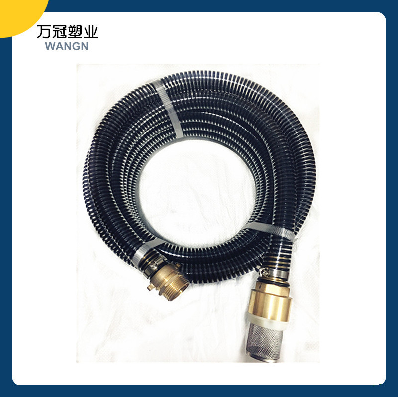 厂家直销 1寸pvc软水管欧式螺纹全铜接头 家用水泵进水管套装