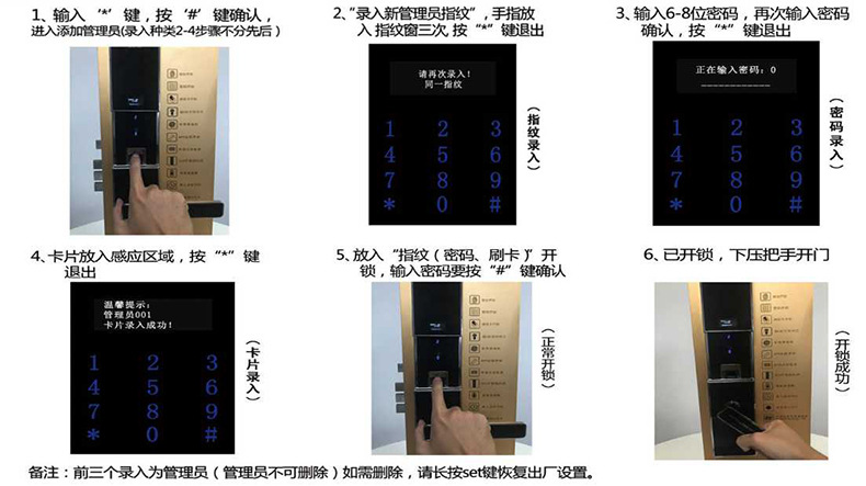 中山工程定制OEM钛合金智能防盗电子锁 公寓酒店客房刷卡密码锁