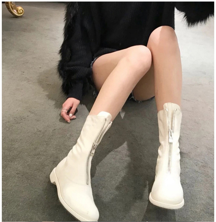 Bottes femme XINGSHIFANG en Microfibre - Ref 3355403 Image 10