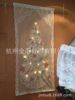 Christmas curtain spray flowers Christmas tree lace color light emitting LED lanterns 40x84 inch curtain new