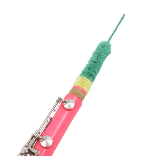 ND34单簧管 红黄绿 三色毛刷 清洁刷 黑管清洁毛刷 管乐配件