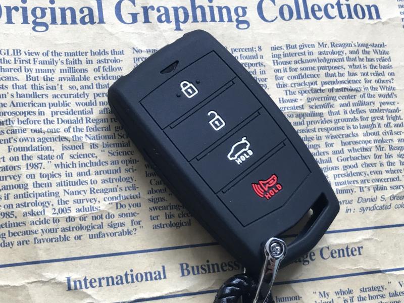 Hyundai imported Genesis silicone key cover special silicone key cover Genesis car remote control protective cover