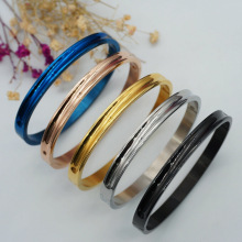 钛钢手镯 速卖通跨境配饰eBay欧美手镯创意凹面外贸出口厂家直批