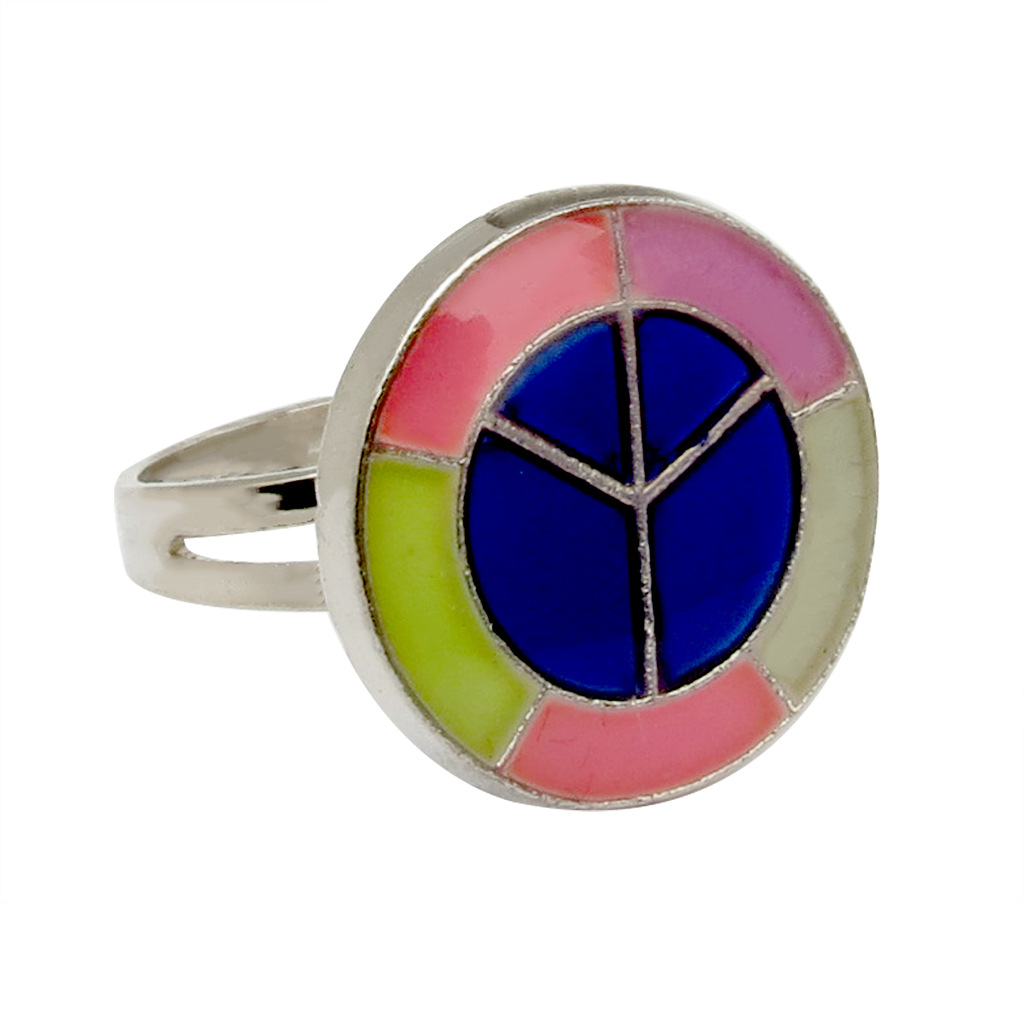 50g Weight Artificial Gemstones Inlay Material Birthday Occasion Alloy Material Heart Pattern Women'S Gender Plating Design Fashion Style Simple Peach Heart Love Butterfly Moon Color Changing Ring 40