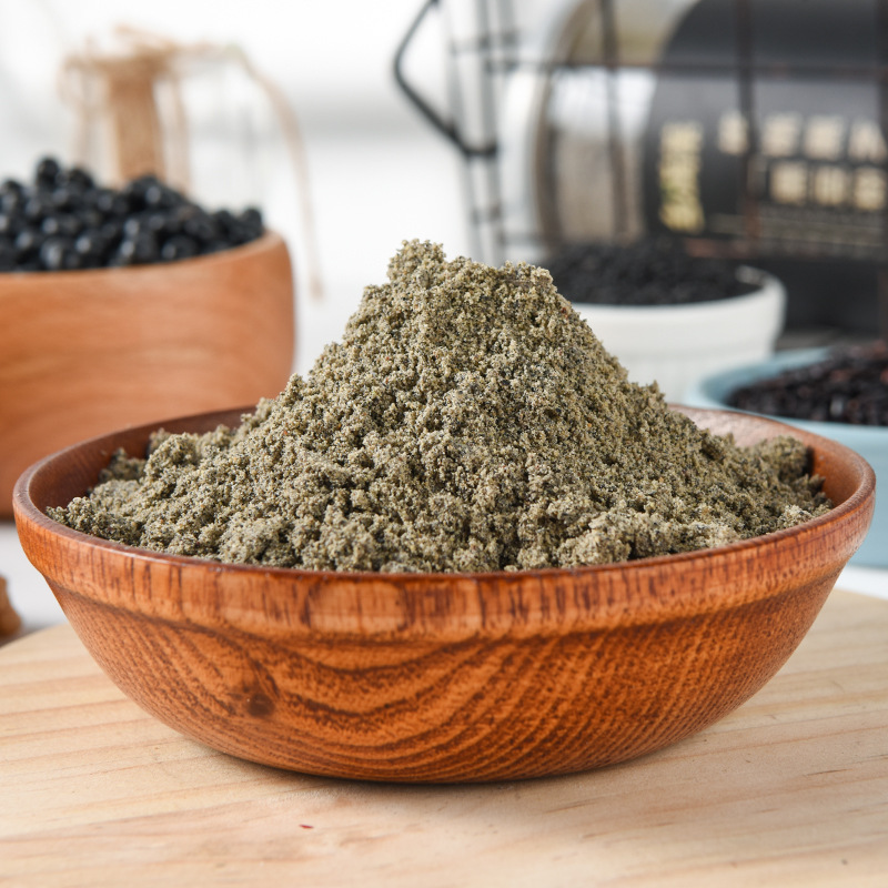 Factory direct sales walnuts black sesame black bean powder sesame paste grain nutritious breakfast powder porridge wholesale food