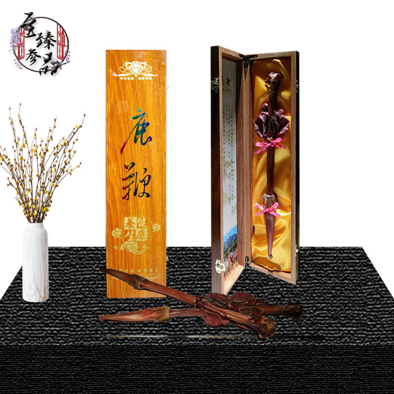 批发吉林花鹿鞭礼盒 实木鹿鞭礼品营销随手礼大量接单新店优惠|ru