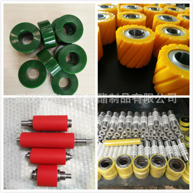 供应湖北宜昌机械设备用胶辊，聚氨酯胶辊加工，聚氨酯胶轮加工
