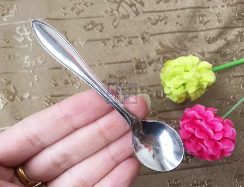 Кофейная ложка из нержавеющей стали, маленькая мешалка, 9.5 см