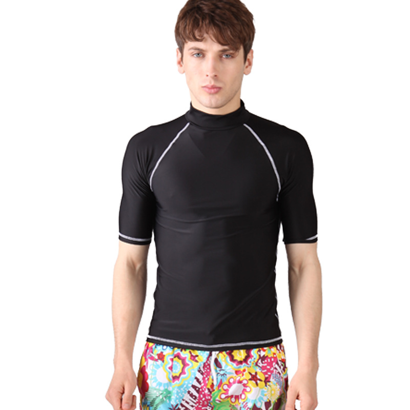 men and women Fission Sunscreen Swimsuit Short sleeved Tight fitting keep warm surfing Swimsuit Surf clothing Swimming jacket 703