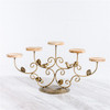 Scandinavian modern and minimalistic dessert fashionable props from natural wood, jewelry, set