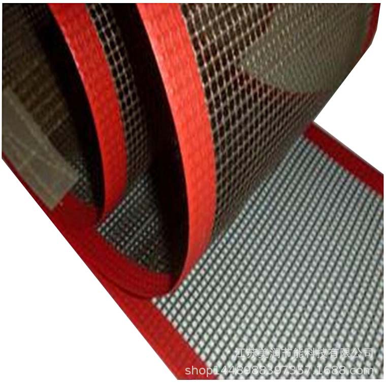 定制供应 江西 微波四氟带 散热性能好耐酸碱 耐高温透气网传送带