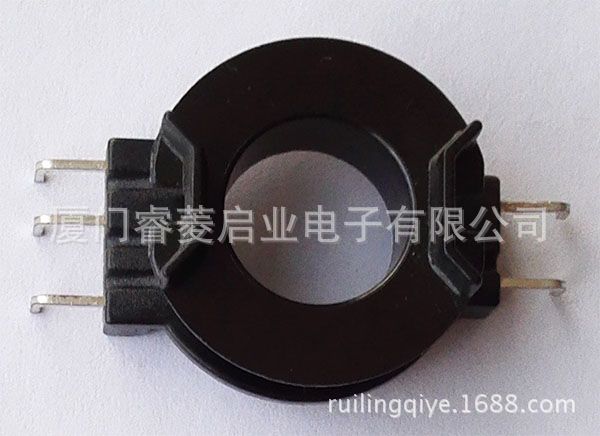 RM10 立式 L脚 3+2 针距3.5*5.0 排距33.2 高14.1 (变压器骨架)