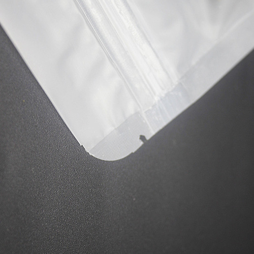 Thickened transparent bag sandblasting zipper self-sealing bag standing bag food packaging bag high-end pet cat food dog food packing 
