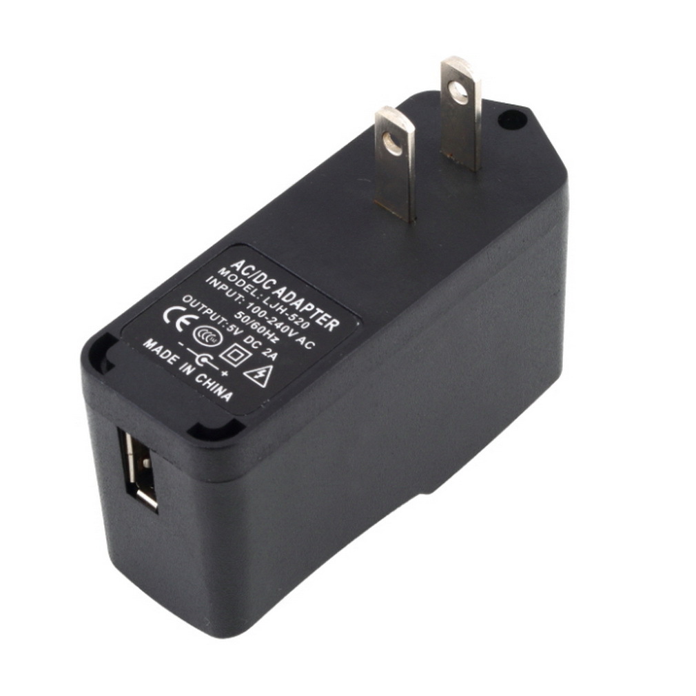 5V 2A USB适配器 LED学生宿舍台灯夜灯电源充电器 适用小米手机