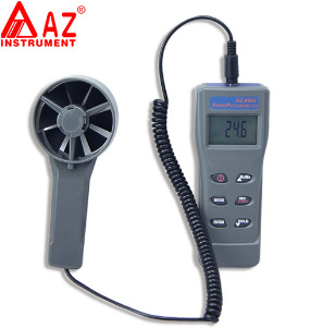 台湾衡欣 AZ8902数字手持风速计 风量仪 多功能高精度风速仪