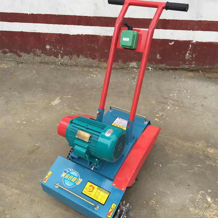 路面机械手推式清灰机 路面拉毛机 手推式清渣机厂家生产