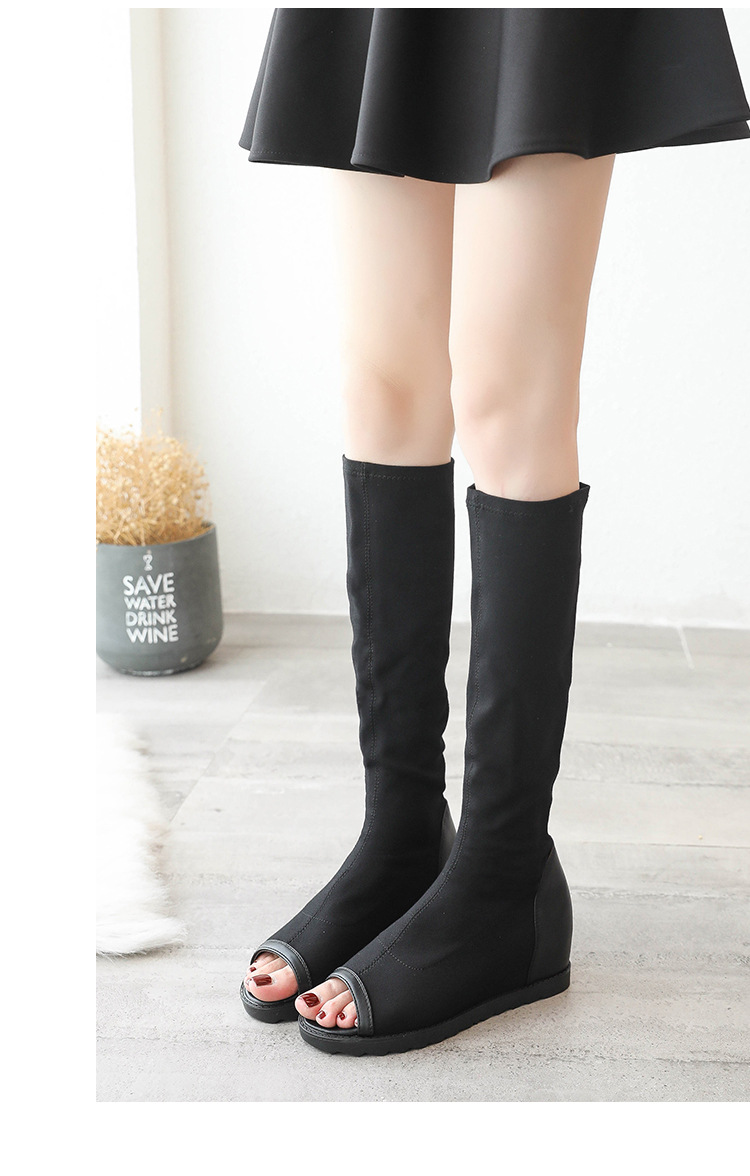 Bottes femme en Tissu élastique - Ref 3354965 Image 12