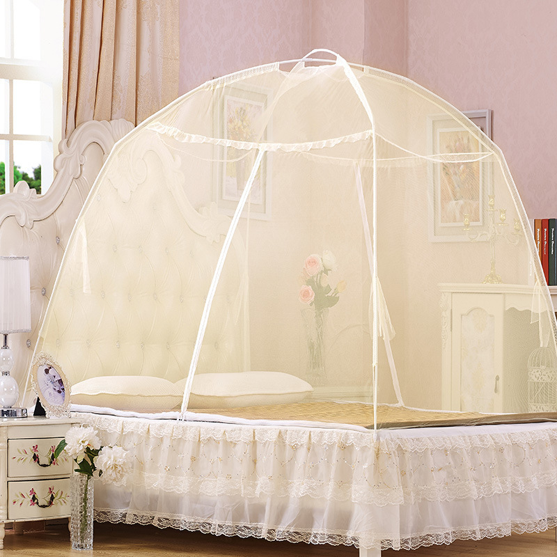 Yurt Free installation Double door encryption Mosquito net air conditioner Single 1.5 Rice tent mosquito net Wholesale Customers