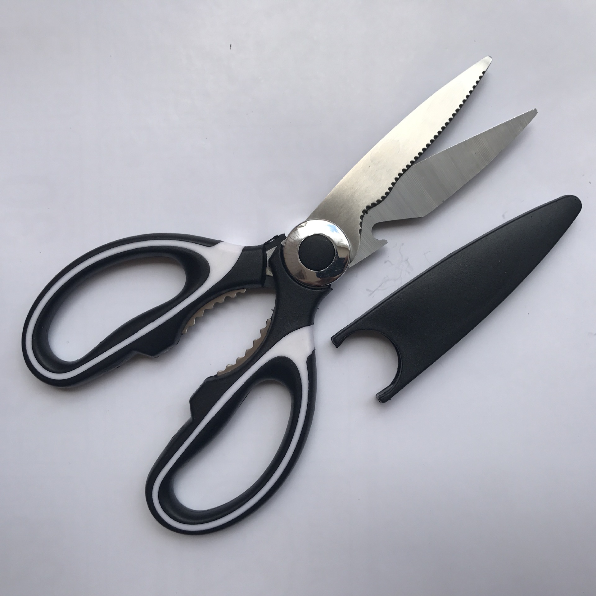 現貨批發不鏽鋼廚房剪刀 多功能剪戶外剪家用強力雞骨剪食物剪