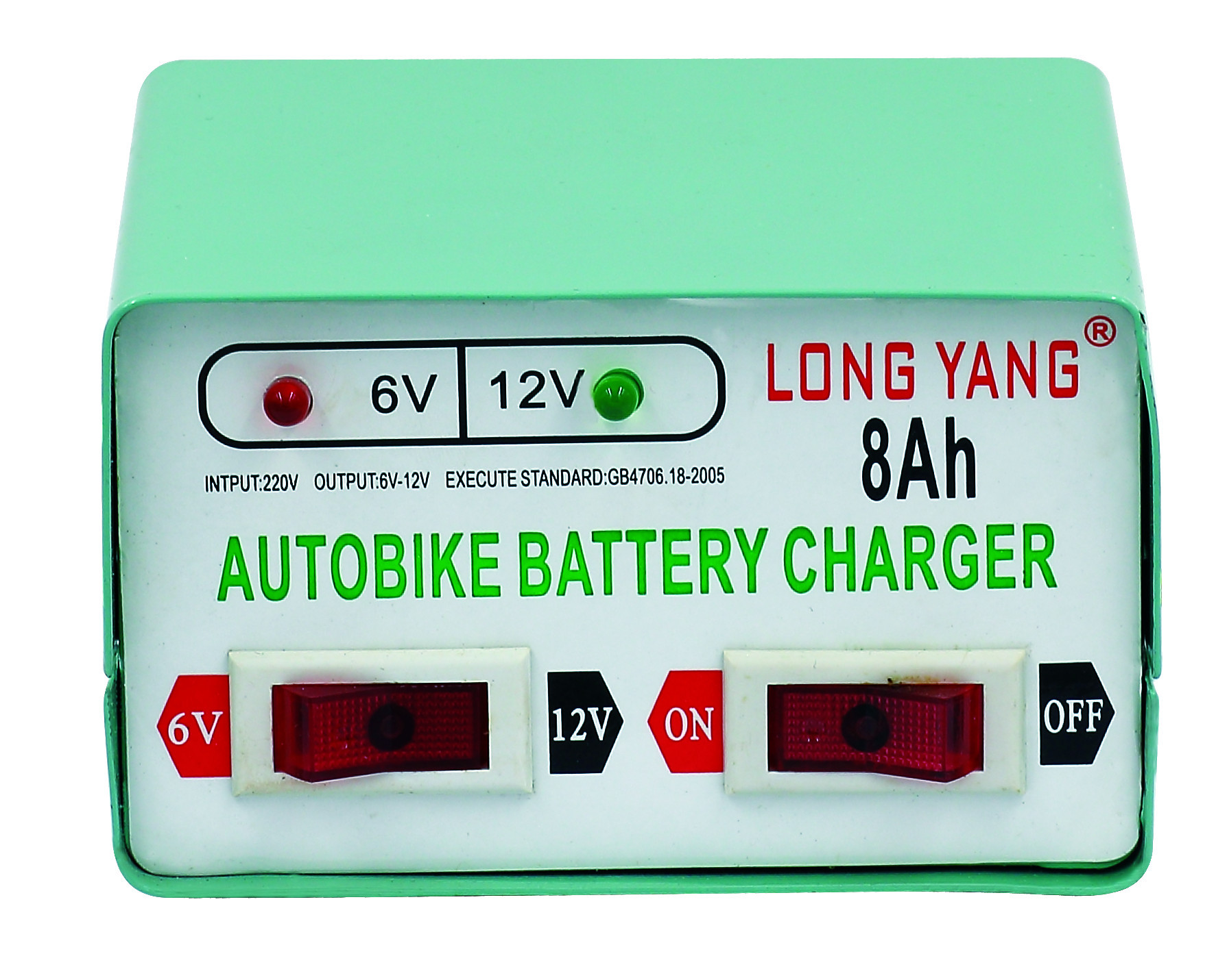 8AH   充电器 LED显示 电瓶充电机 铅酸蓄电池充电器 6V/12V转换详情2