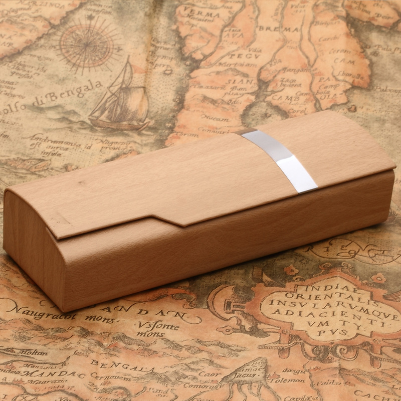 Caja de gafas anti-presión para hombres y mujeres de moda de Corea del Sur caja de gafas de moda simple fresca caja de gafas de sol