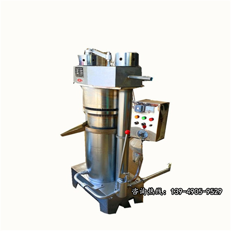 小型立式液压榨油机 可榨多种油料榨油机 芝麻香油榨油机