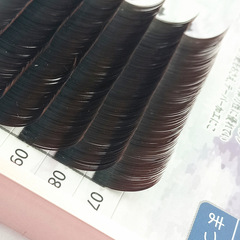 廠家批發單根嫁接睫毛 0.15焦糖色雙尖扁毛種植嫁接假睫毛 眼睫毛