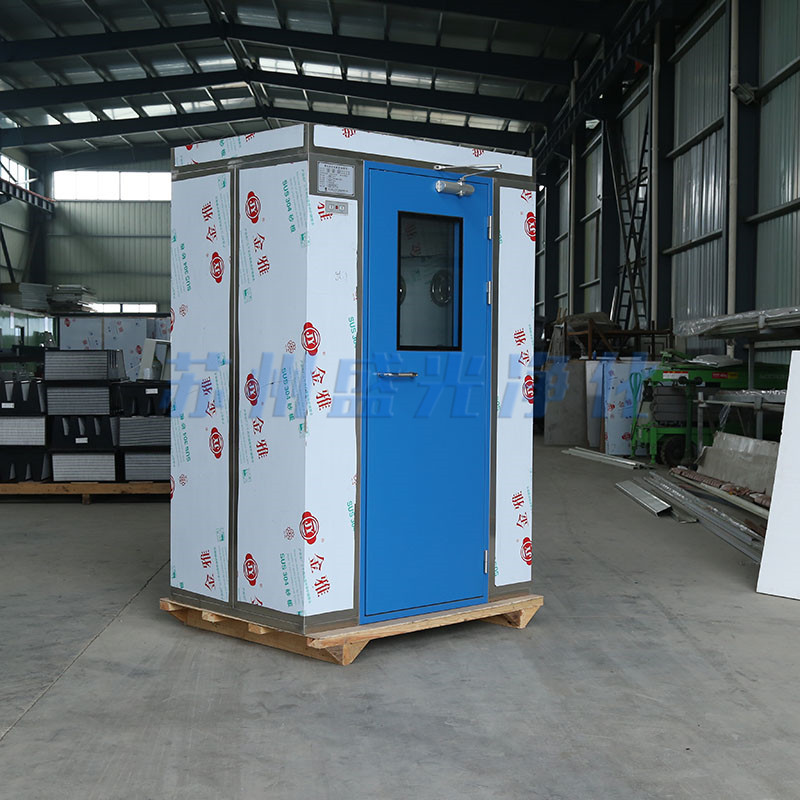 厂家供应风淋室 单人双吹风淋室（智能款） 可定制 价格低