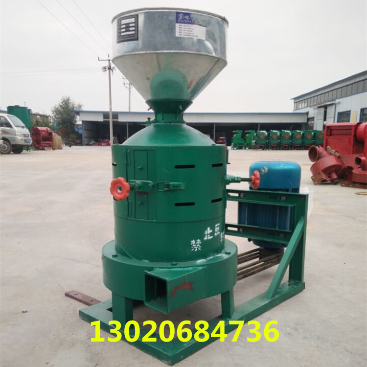 新款双风道细糠水稻脱壳碾米机 耐磨砂辊碾米机