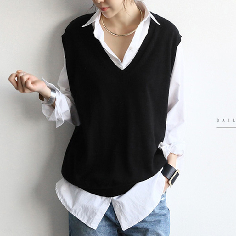 Gilet femme CACHEMIRE en Tricot - Ref 3316663 Image 1