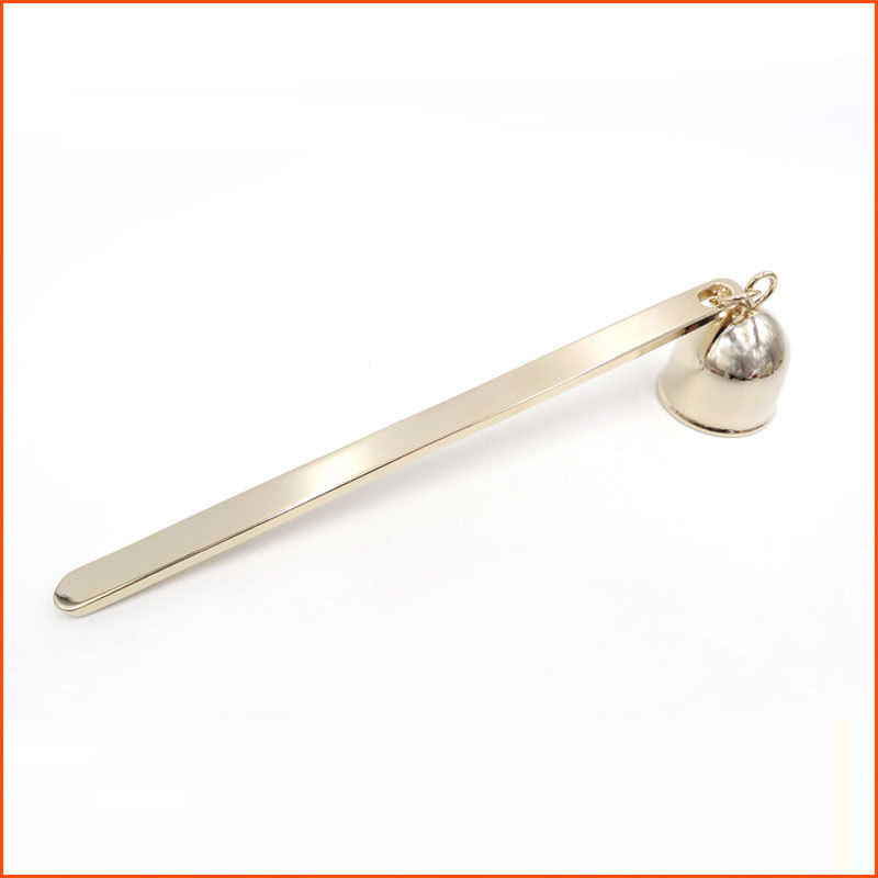 电镀K金 不锈钢铃铛型灭烛罩 灭烛器 蜡烛配件 新款蜡烛工具|ru