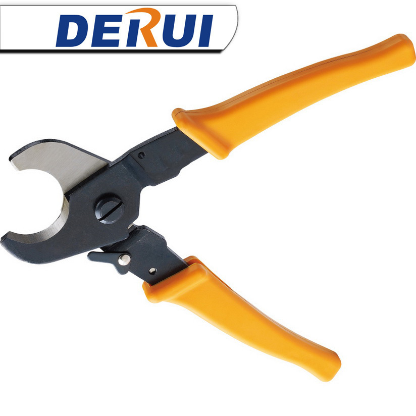 良品工具808-330A 铜铝电缆剪 自动回弹迷你断线钳德瑞DERUI