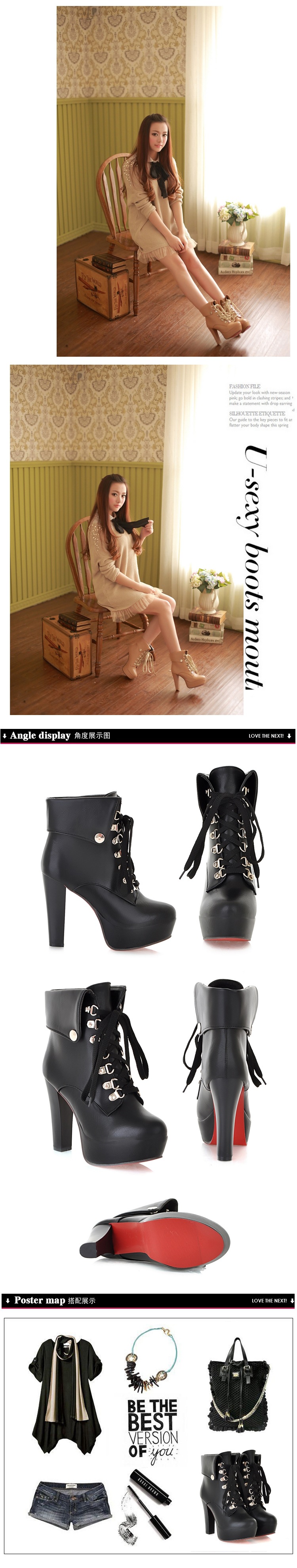 Bottes femme CAFé PLUIE en PU artificiel - Ref 3355475 Image 12