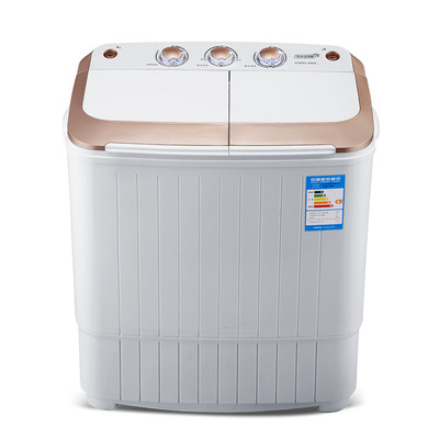 household small-scale Mini Washing machine Double barrel Double cylinder semi-automatic household Washing machine Drying Dehydration One piece On behalf of