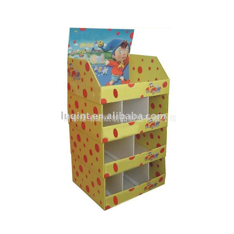 柜台纸展架、纸货柜、纸促销架、纸堆头、纸展盒