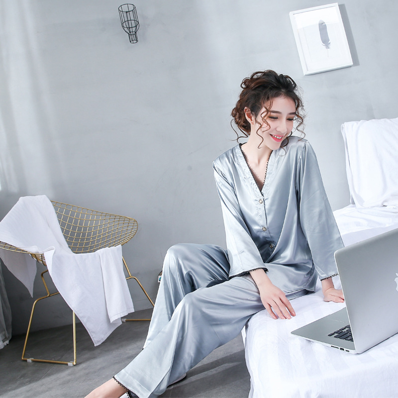 originality Home Furnishings lady new pattern 2021 Spring and summer Borneol suit Korean Edition Borneol pajamas Manufactor wholesale