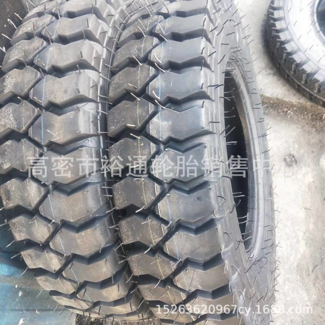工矿花纹农用汽车轮胎7.00-16 7.50-16 矿山大块载重轮胎6.00-15