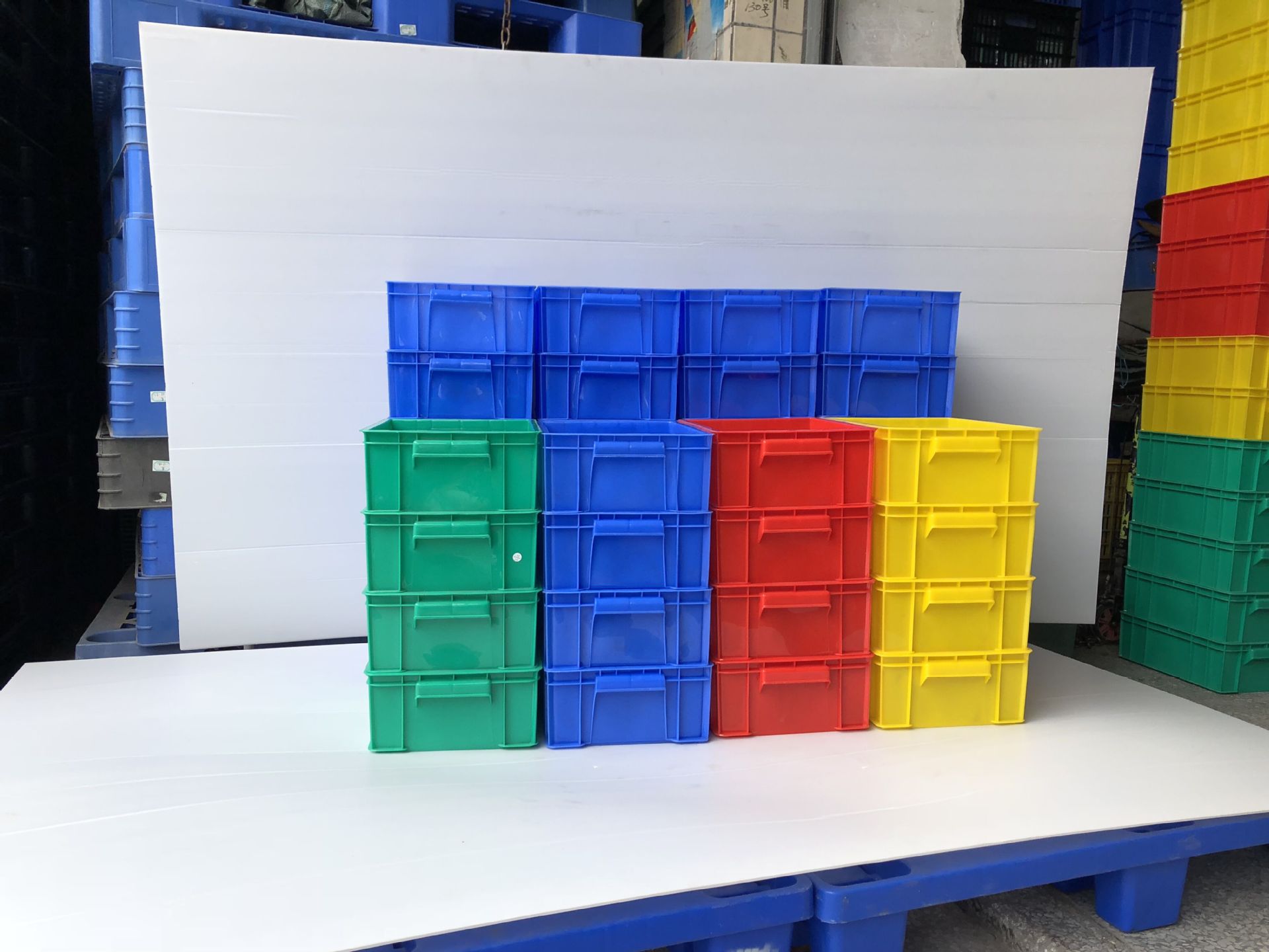 东莞厂价塑料胶箱周转箱储物箱厂家批发塑料筐 胶框消毒餐具箱