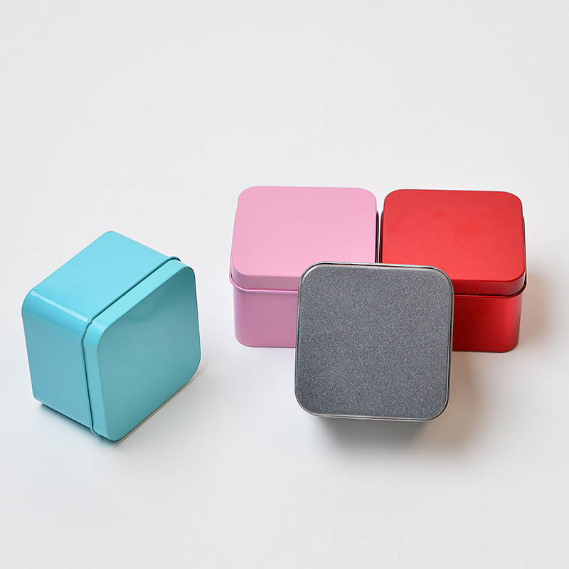 Creative matte tin box