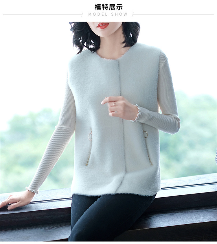 Gilet femme en Tricot - Ref 3317843 Image 12