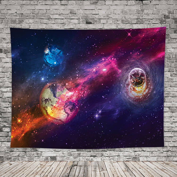 Tapiz Boxi colgando tela de fondo de tela mantel chica corazón dormitorio decoración colgante pintura tapiz Bohemia Toalla de playa