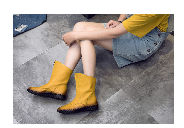 Bottes femme en En cuir - Ref 3354787 Image 27