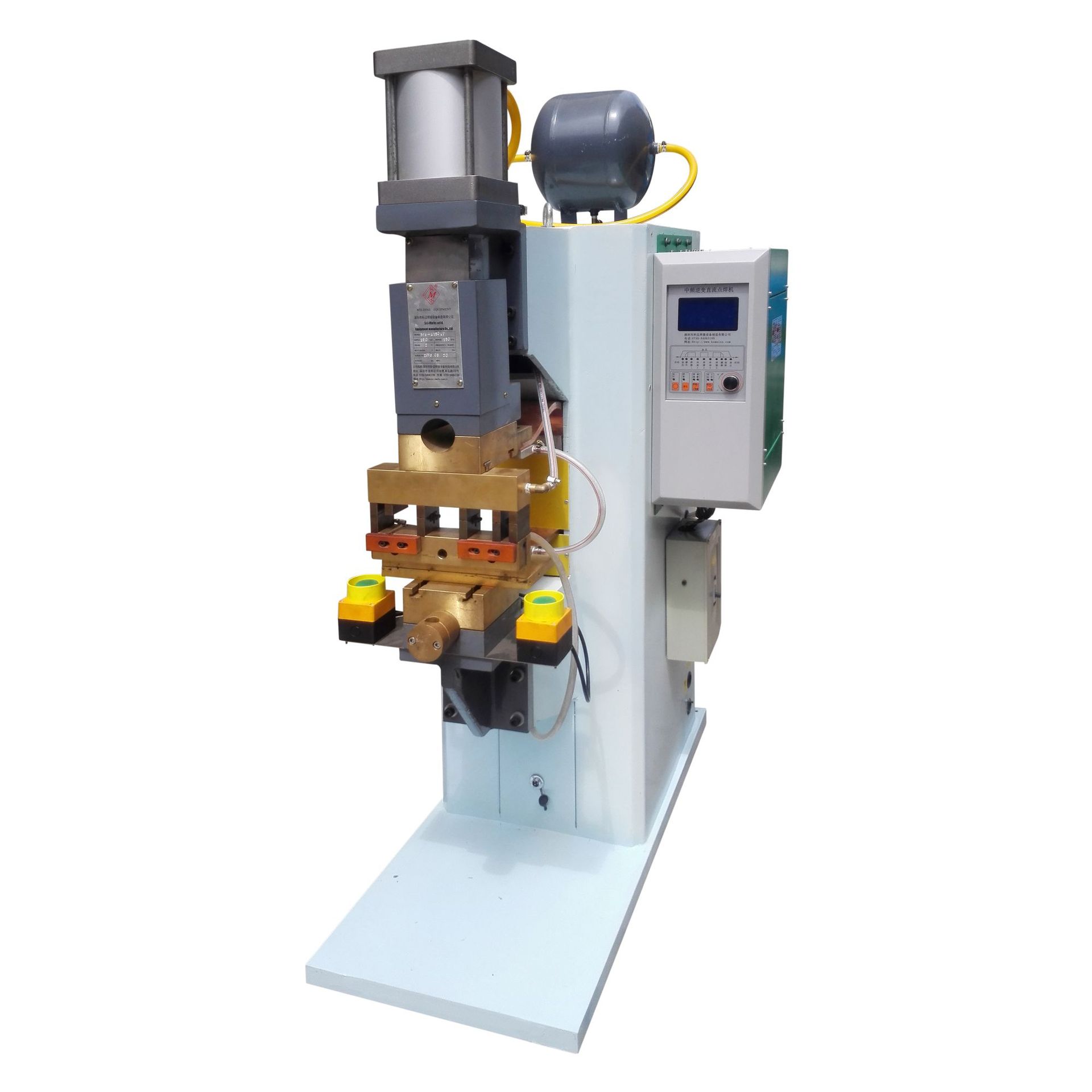 科迈液晶中文大型碰焊机，中频直流逆变式，铜铝碰点焊机