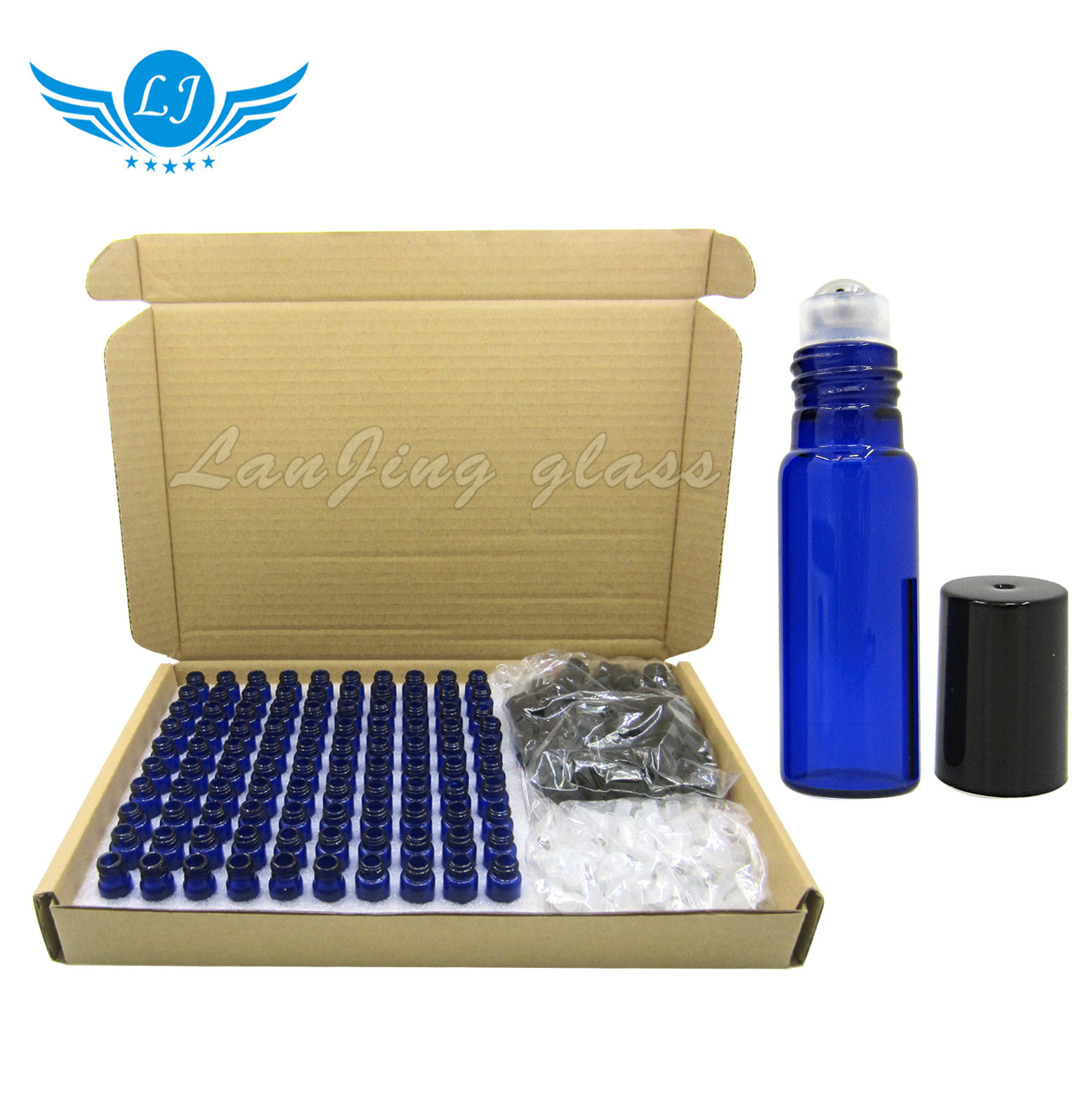 5ml走珠香水瓶子 滚珠眼部走珠瓶 化妆品 滚珠瓶整套 香水分装瓶