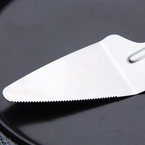 Manufacturer Direct Supply 430# Cake Spatula Stainless Steel Pizza Spatula Triangle Cheese Spatula Pizza Knife Baking Tool