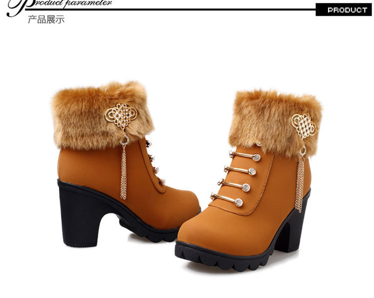 2021 winter new super high-heeled women'...